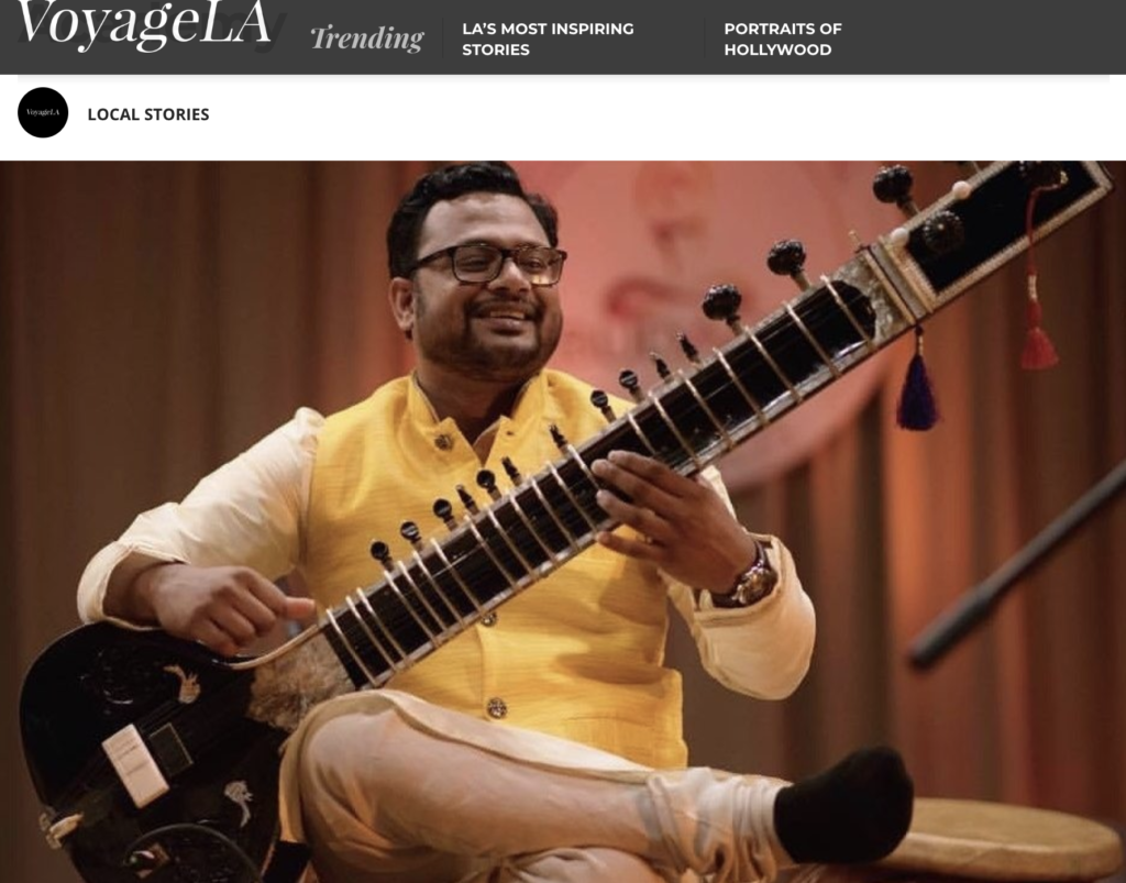 Rajib Karmakar sitarrajib sitar player press los angeles voyage la magazine trending