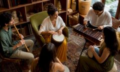 Rajib Karmakar sitarrajib What Is a Cultural Music Experience? A Clear Guide 4 Woman playing hand drum in cultural music setting