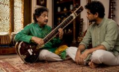 Rajib Karmakar sitarrajib The Role of Guru in Indian Music: A Student's Guide 6 Guru teaching sitar to student in music room