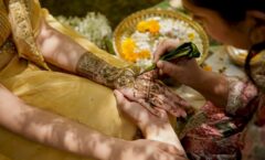Rajib Karmakar sitarrajib South Asian Wedding Traditions: A Complete Guide 4 Henna application on bride's hands