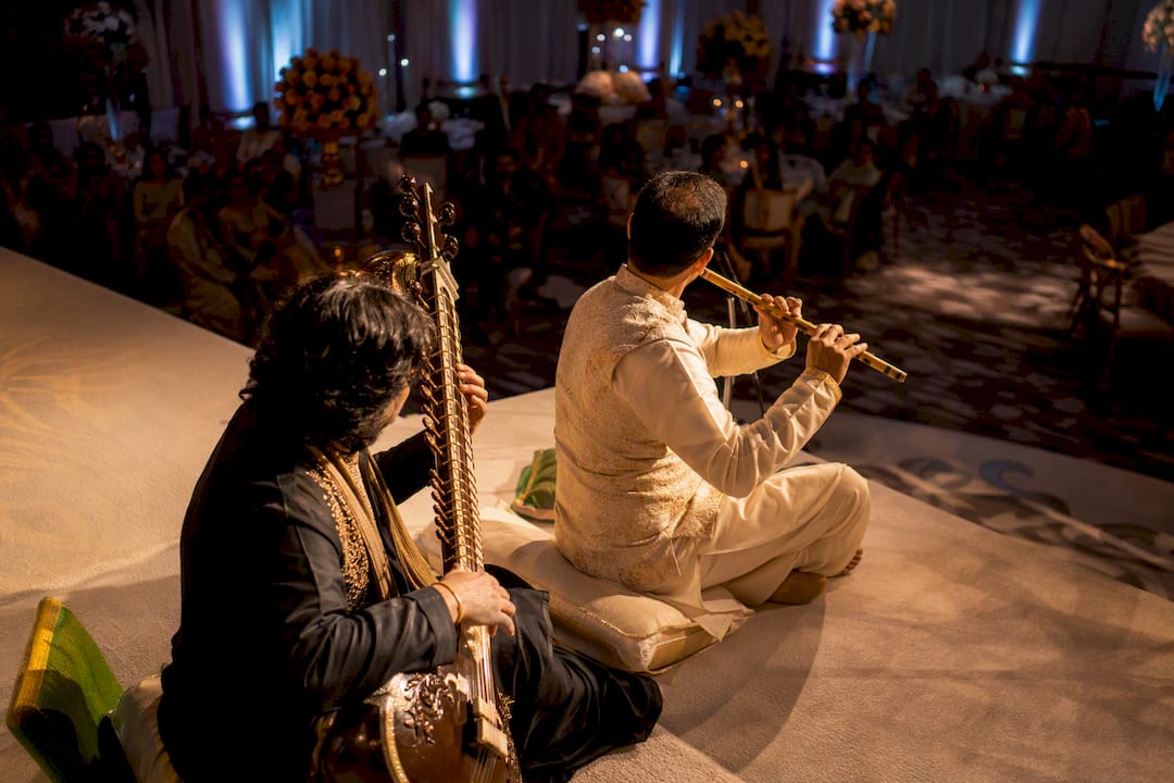 Rajib Karmakar sitarrajib 3 Live Sitar Moments Sangeet Music Planners Should Script 1 Sitar and flute ensemble at sangeet
