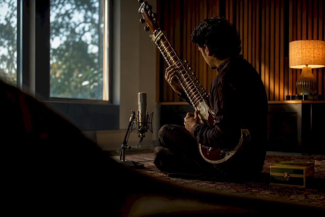Rajib Karmakar sitarrajib Commission Brand Launch Music in 5 Weeks for Event and Brand Leads 1 Composer recording original sitar launch music
